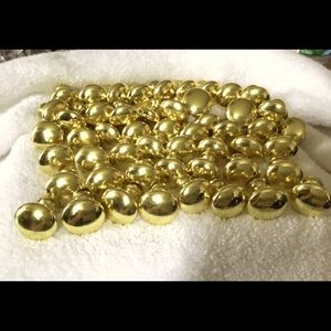 Solid Brass Knobs (51)46 new bags of 2 screws.(92)
